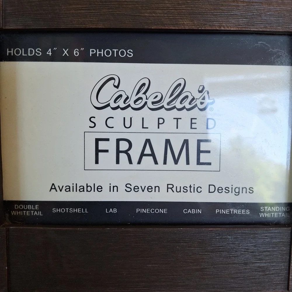Cabela's Sculpted Frame Holds 4x6